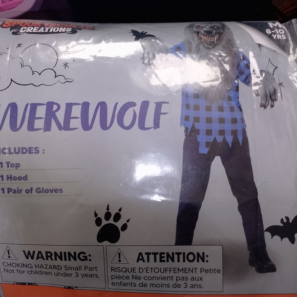 Blue and Black Halloween Monster Costume - Picture 1 of 3